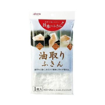 【毓秀堂】Aisen 不沾油抹布(白色)