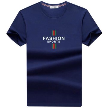 夏季男裝純棉短袖t恤國際大牌絲光棉加肥加大碼青年時尚潮牌男T恤