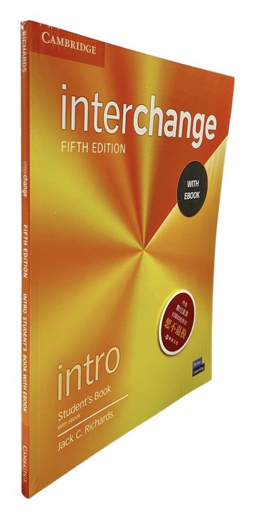 Interchange Intro Student's Book with eBook (5版) Richards 2020 Cambridge