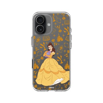 iPhone 17 Clear Case（相機按鈕） 透明 - 迪士尼-公主系列 Disney Princess - 迪士尼公主 - 貝兒