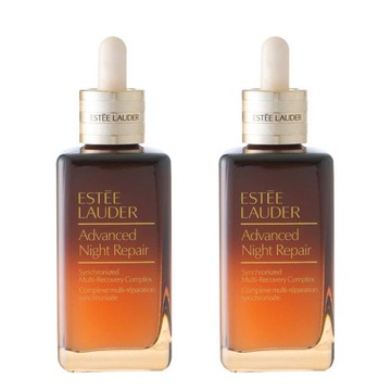 【ESTEE LAUDER】特潤超導全方位修護露 100ml 兩入組 國際航空版 (小棕瓶)
