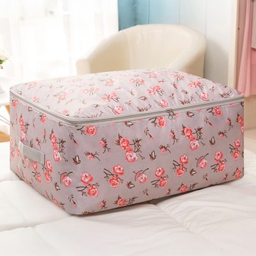 多尺寸棉被收納袋 QUILT BAG 防水加厚升級款  灰玫瑰  2個