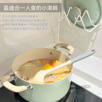 統編發票 炊大皇湯鍋家用2026新款微壓鍋無氟塗層燃氣電磁爐專用雙耳煲湯鍋 湯鍋 燜鍋 微壓鍋 煮湯鍋 煮麵 炒菜 蒸鍋