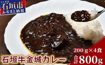 U-6-1 石垣牛金城 旨いカレー　4食セット