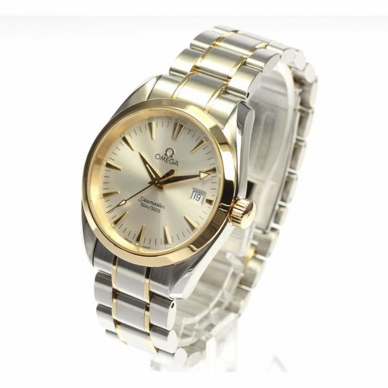 ☆美品【OMEGA】オメガ シーマスター アクアテラ デイト 2318.30 