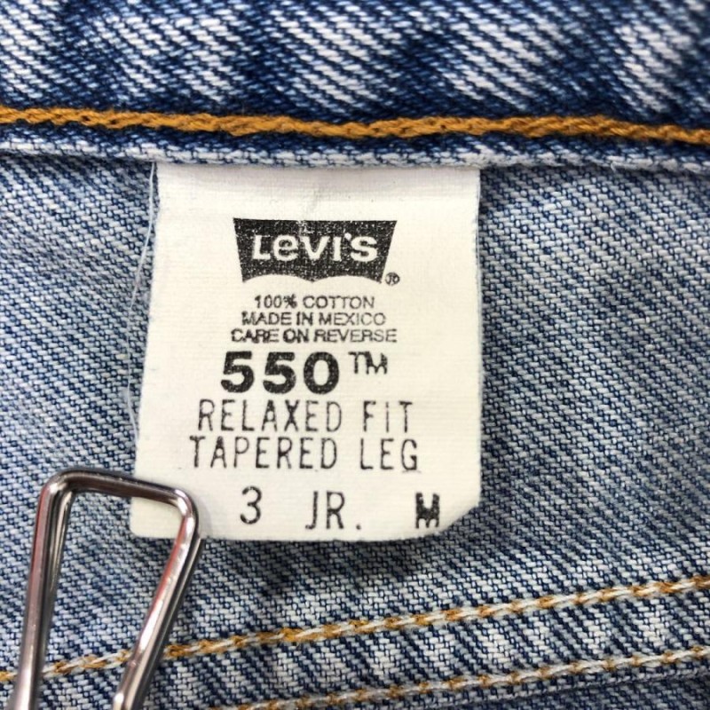 Levi''s リーバイス デニムパンツ 550 サイズM ジュニア テーパード