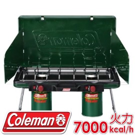 【Coleman 6707瓦斯雙口爐 】CM-6707/折疊瓦斯雙口爐/高山瓦斯爐具