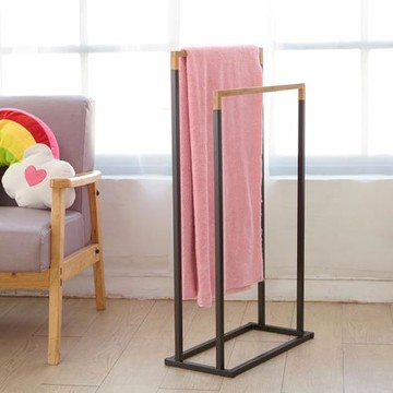 HR安室家 雙桿質感毛巾架浴巾架 BA38C