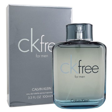 【Calvin Klein】CK FREE 男生淡香水100ml (國際航空版)