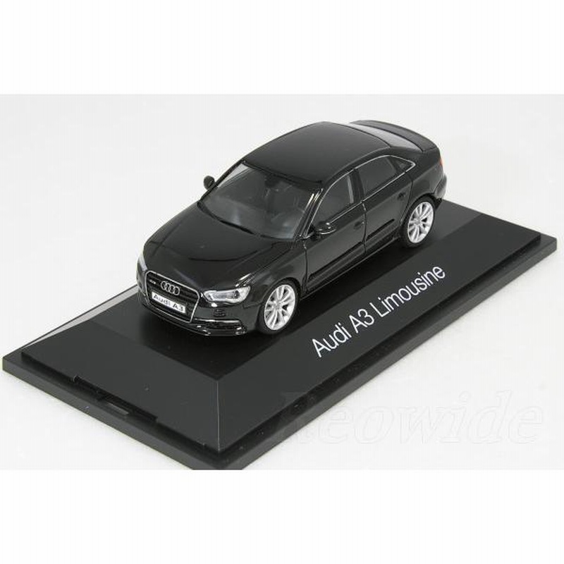 ヘルパ 1/43 アウディ A3 セダン ブラック Audi Limousine