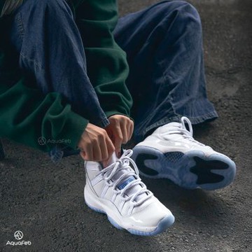 Nike Air Jordan 11 Legend Blue 大童 傳奇藍 AJ11 籃球鞋 378038-104