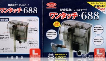 {台中水族} 台灣NiKiA-688 停電自動補水 靜音外掛過濾器 特價