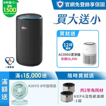 ★限定買大送小+濾網+多重好禮★飛利浦抗敏奈米級空氣清淨機(AC4221/81)-適用28坪