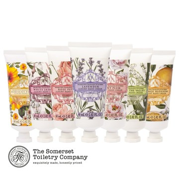 【英國賽玫特】AAA花卉護膚護手霜 60ml (白茉莉、玫瑰花瓣、薰衣草、鈴蘭、橙花、牡丹花、扶桑花)