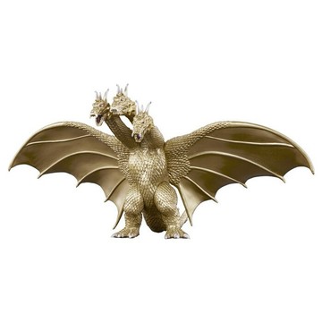 【唐采禮品】哥吉拉 MOVIE MONSTER系列軟膠 王者基多拉2001(1入)-WR-BT703249