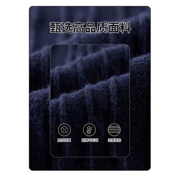 WASSUP ERIKA慵懶風藍色開衫毛衣男秋季情侶針織衫圓領毛線衣女潮