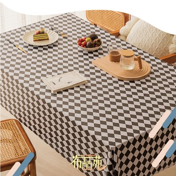 桌巾桌布桌旗 【布品苑】ins風防水防油PVC桌巾 140x180cm 多款任選