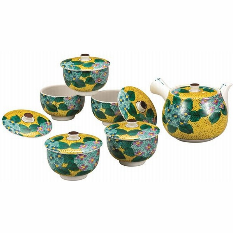 九谷焼 蓋付茶器 紫陽花 お茶 きゅうす 急須セット おしゃれ 急須 ティーポット お見舞い返し 食器 お正月 子供 誕生日 栄転祝い 新築祝い 設立祝い モダン 通販 Lineポイント最大0 5 Get Lineショッピング