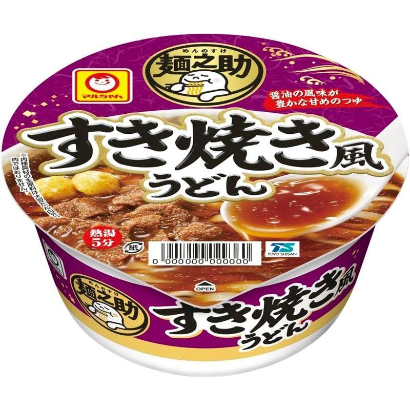 マルちゃん 麺之助 すき焼き風うどん 80g×12個