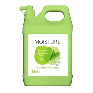 green moisture 水潤抗菌洗手乳加侖桶-朦朧之戀(綠茶)3800mlx1