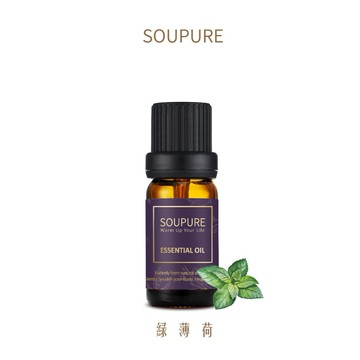 快速出貨【soupure溯璞家品】印度綠薄荷精油 輕柔微涼 天然精油 香氛精油 單方純原精油