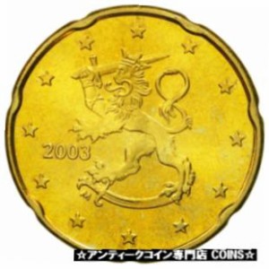 アンティークコイン [#582105] Finland, 20 Euro Cent, 2003, MS(63