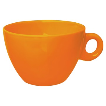 EXCELSA Trendy 陶製茶杯 220ml  1個  夕陽橘