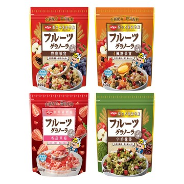 Nissin 綜合水果穀物脆(口味多選/包)x3包