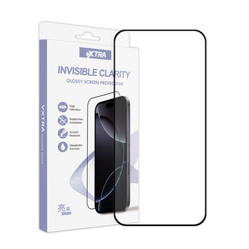 VXTRA 全膠貼合 iQOO Z11 滿版疏水疏油9H鋼化頂級玻璃貼 保護貼(黑)