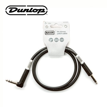 MXR DCIST03R TRS Stereo 短導線 90公分 IL頭 6.3頭【敦煌樂器】