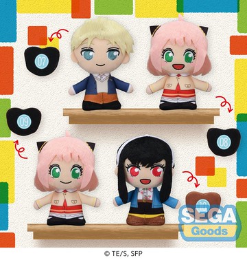 間諜家家酒 SE絨毛玩偶(MOIPON)VOL2 四款可選 JP