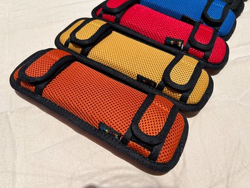 AC RABBIT_短款單肩_多用途氣墊減震釋壓背帶墊 多色可選 單件售