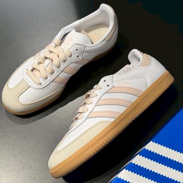 ADIDAS SAMBA OG 櫻花粉 拼接 麂皮 焦糖底 JS1351