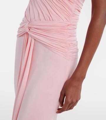 The New Arrivals Ilkyaz Ozel Amanda scarf-detail draped gathered gown