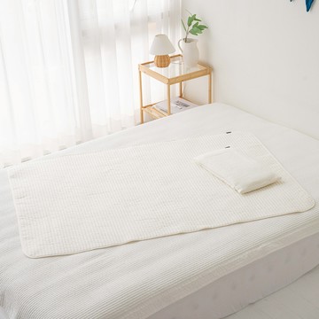 lolbaby 幼兒可水洗床墊  親膚柔軟  簡約設計  可自由清洗  M 70*100cm  奶油色  1個