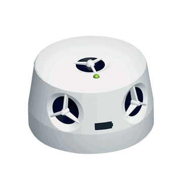 DigiMax UP-115『五雷轟鼠』五喇叭電池式超音波驅鼠蟲器 (1入) 取電不易處專用 獨家電池式 強力超音波