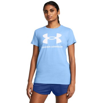 UA 品牌日精選【UNDER ARMOUR】UA 女 Sportstyle Logo 短袖T-Shirt_1356305-465