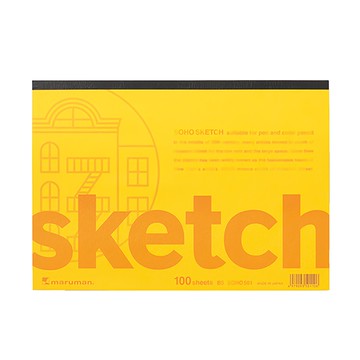maruman 100頁素描本  B5  1本