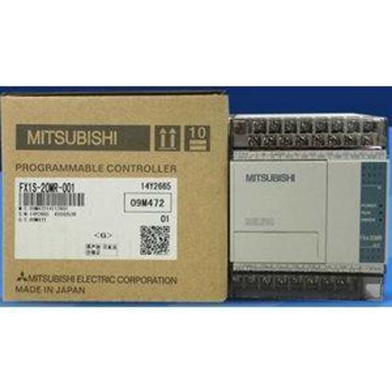 新品 MITSUBISHI/三菱電機 シーケンサ FX1S-20MR-001（FX1S-20MR