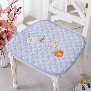 四季通用椅子坐墊布藝椅墊辦公室座椅墊子家用餐椅坐墊防滑屁股墊