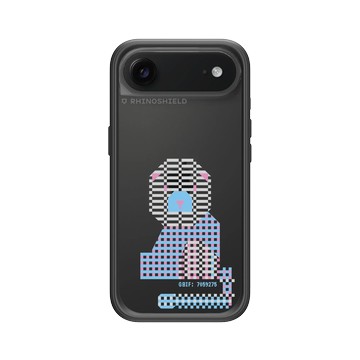 iPhone Air Mod NX -邊框背蓋組合 (相機按鈕) 黑 - The Wildlife Collection 動物野境系列 - 亞洲獅