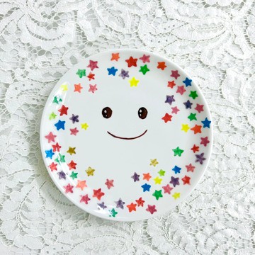 手繪陶瓷 • 微笑星星糖 • 點心盤小圓碟