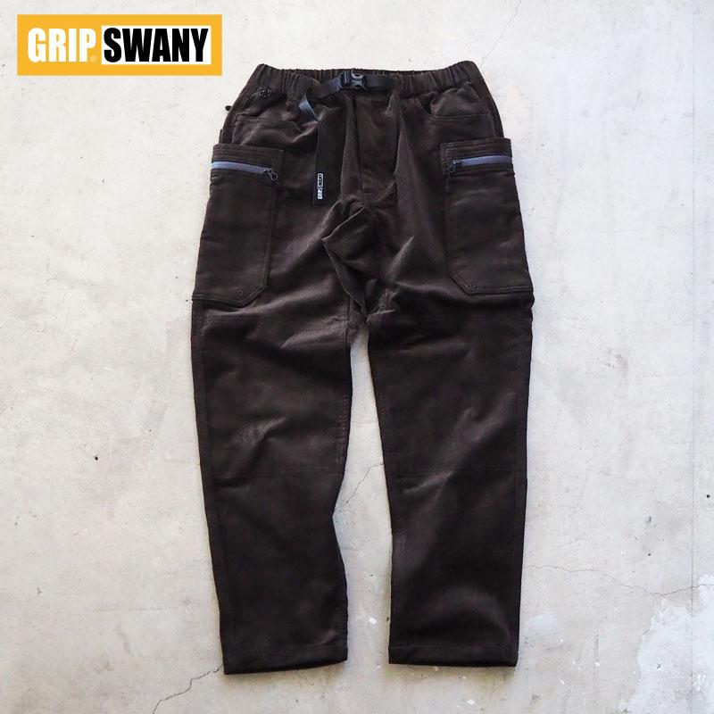 GRIP SWANY グリップスワニー パンツ コーデュロイ ギアパンツ 