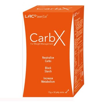 LAC 優纖伶果凍30包-蘋果醋口味(白腎豆/桑樹葉/苦瓜萃取物)