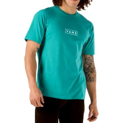 VANS CLASSIC EASY BOX TEE Tシャツ ターコイズ バンズ クラシック ...