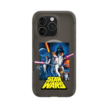 iPhone 16 Pro AirX 本質黑 - 迪士尼-星際大戰 Star Wars - 星際大戰四部曲：曙光乍現-電影海報