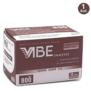 【eYe攝影】現貨 德國 VIBE 彩色負片 35mm 18張 800 C41 電影膠卷 軟片 底片