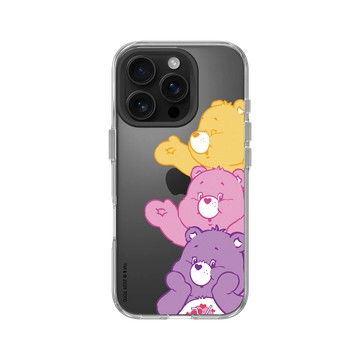 iPhone 16 Pro Clear 透明 - Care Bears - 疊疊樂