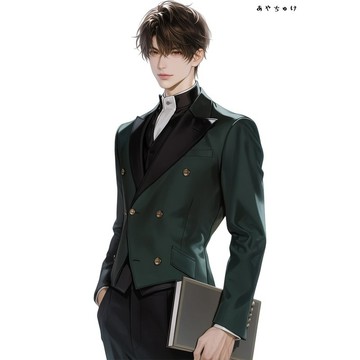 【9 月新品】07-148-0434 人物貼紙 幻想復古浪漫喫茶