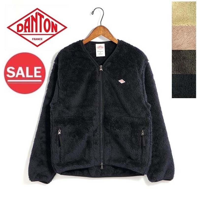 ☆レディース/DANTON/ダントン/ハイパイルフリース ジップVネックジャケット/品番：DT-A0019HPF【SALE】【30%OFF】 通販  LINEポイント最大0.5%GET | LINEショッピング